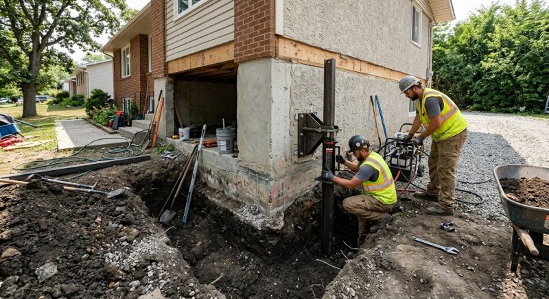 Foundation Structural Repair in Columbus, OH