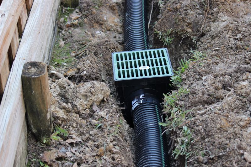 Drainage Ditch Installation